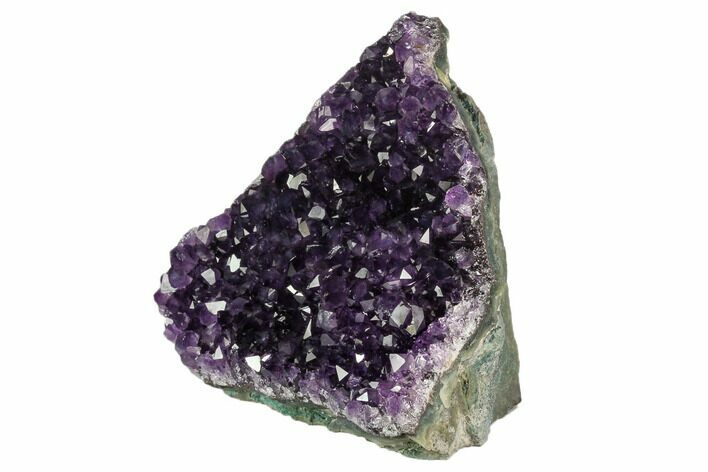 Dark Purple, Amethyst Crystal Cluster - Uruguay #123808